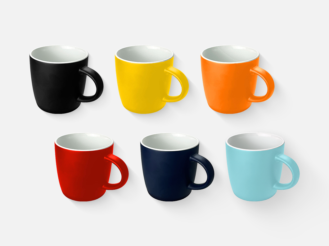 12oz Classic Ceramic Coffee Mug - View 1