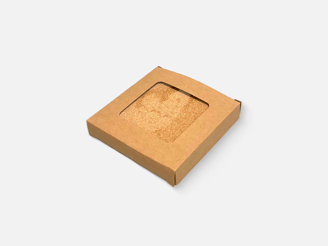Round Cork Coaster Set - View 2
