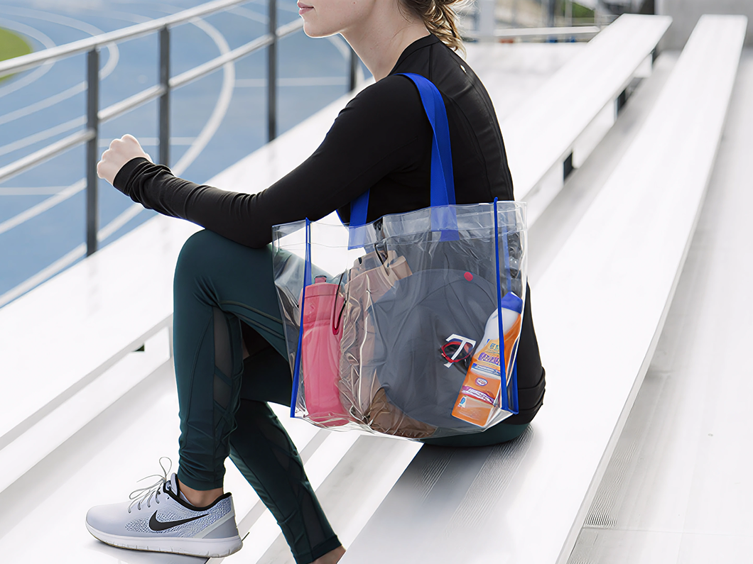 Stadium Approved Clear Tote Bag - View 2