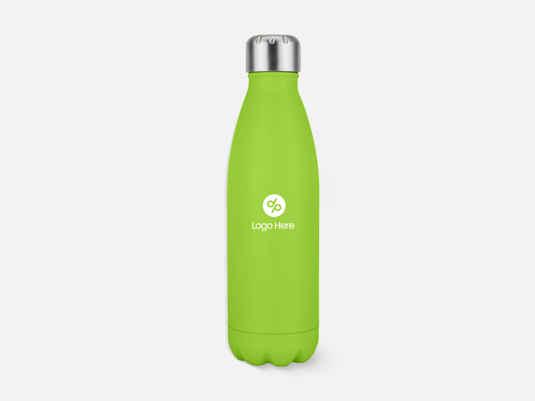 17oz Cola-Shaped Stainless Steel Insulated Water Bottle - View 2