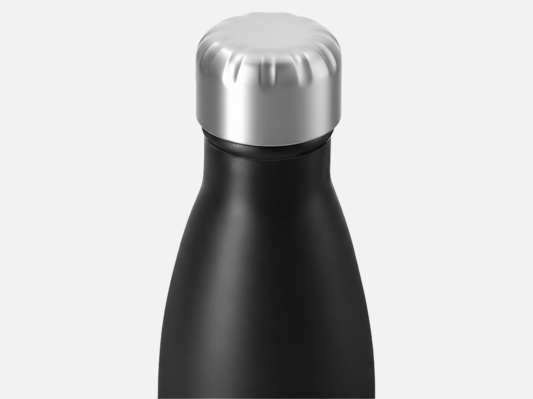 17oz Cola-Shaped Stainless Steel Insulated Water Bottle - View 3
