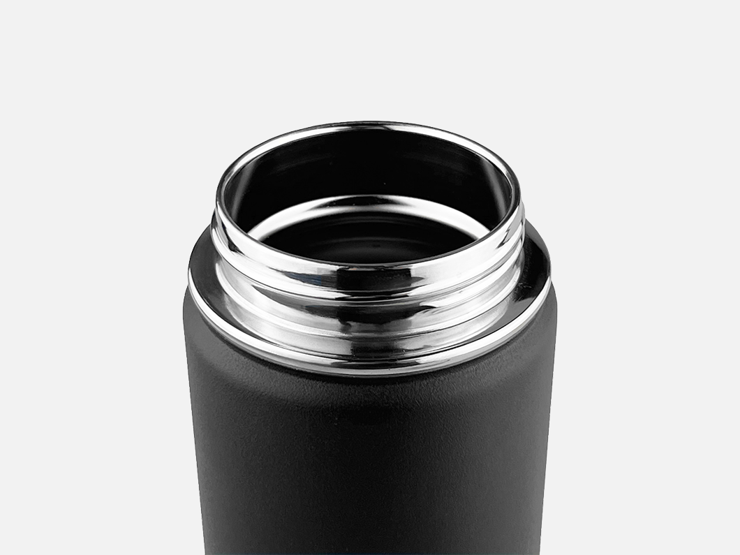 15oz Bamboo Lid Insulated Stainless Steel Water Bottle - View 5