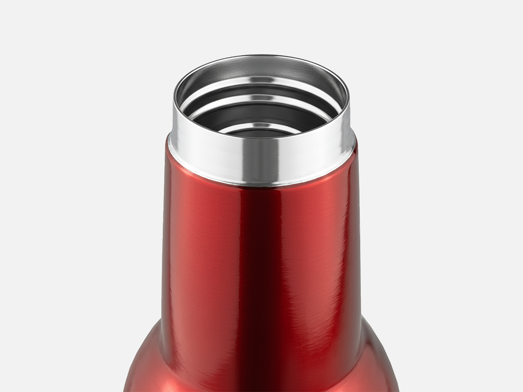 15oz Beer Bottle Shape Vacuum Insulated Stainless Steel Water Bottle - View 2