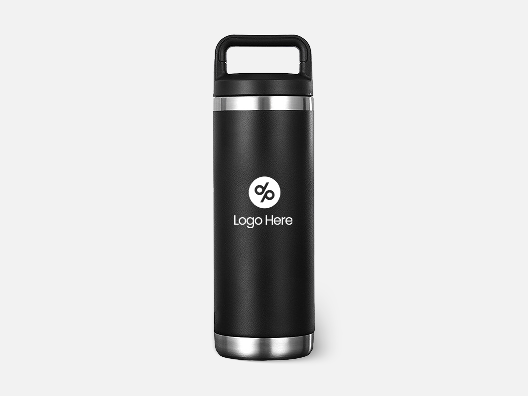 20oz Stainless Steel Vacuum Insulated Bottle with Handle - View 1