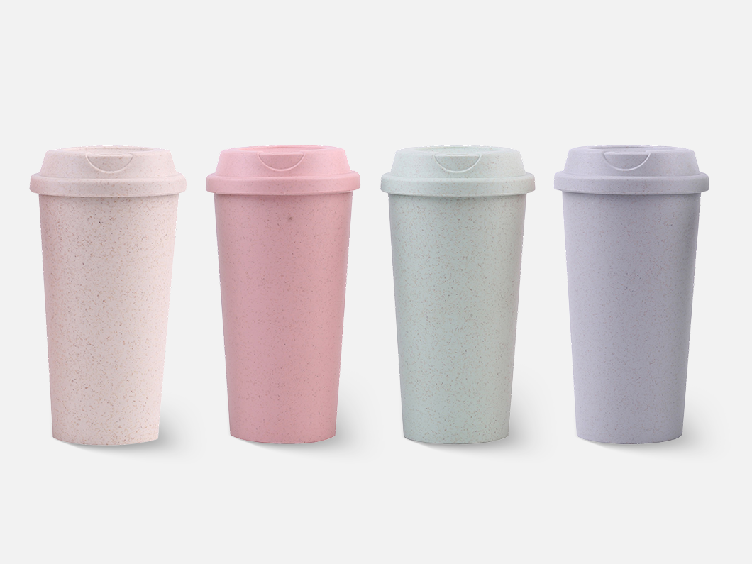 19oz Wheat Straw Fiber Cup - View 3
