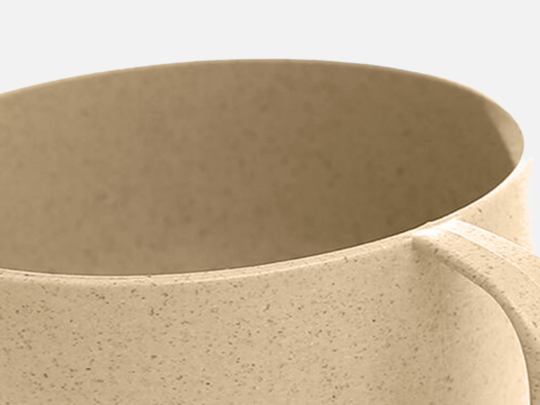 10oz Wheat Straw Coffee Mug - View 3