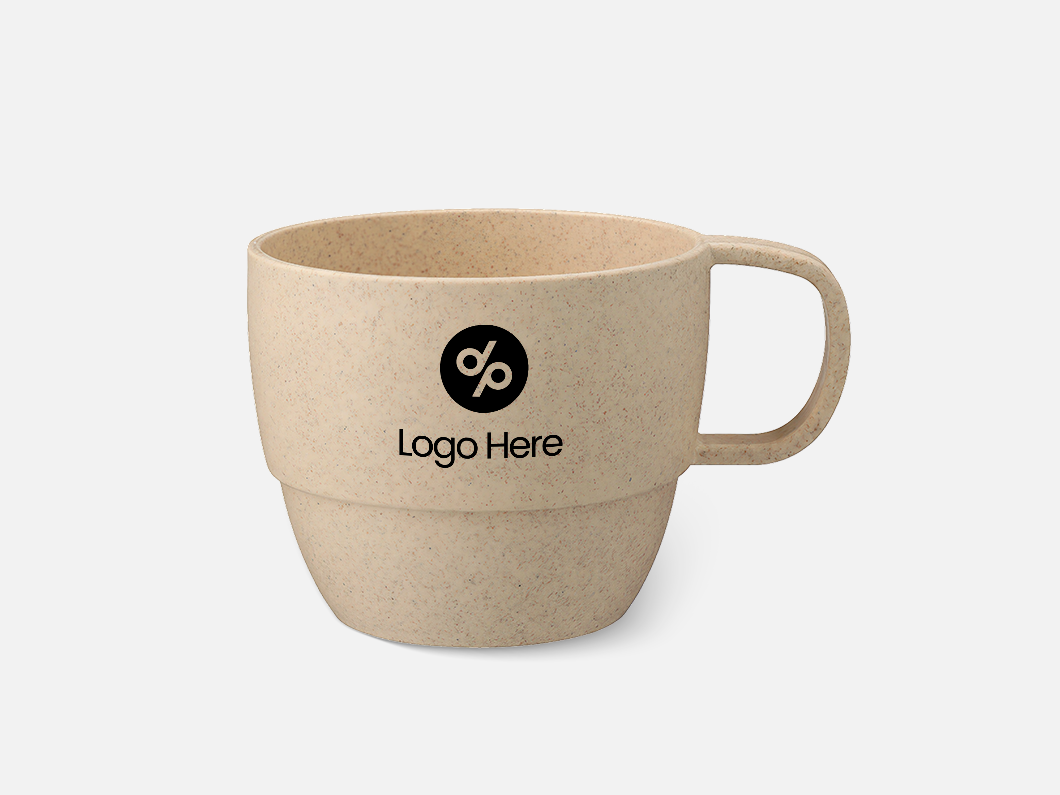 10oz Wheat Straw Coffee Mug - View 5