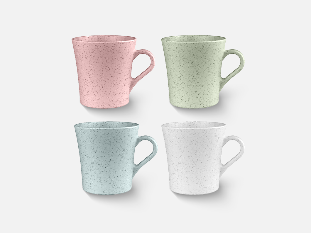 9.5oz Wheat Straw Fiber Cup - View 2