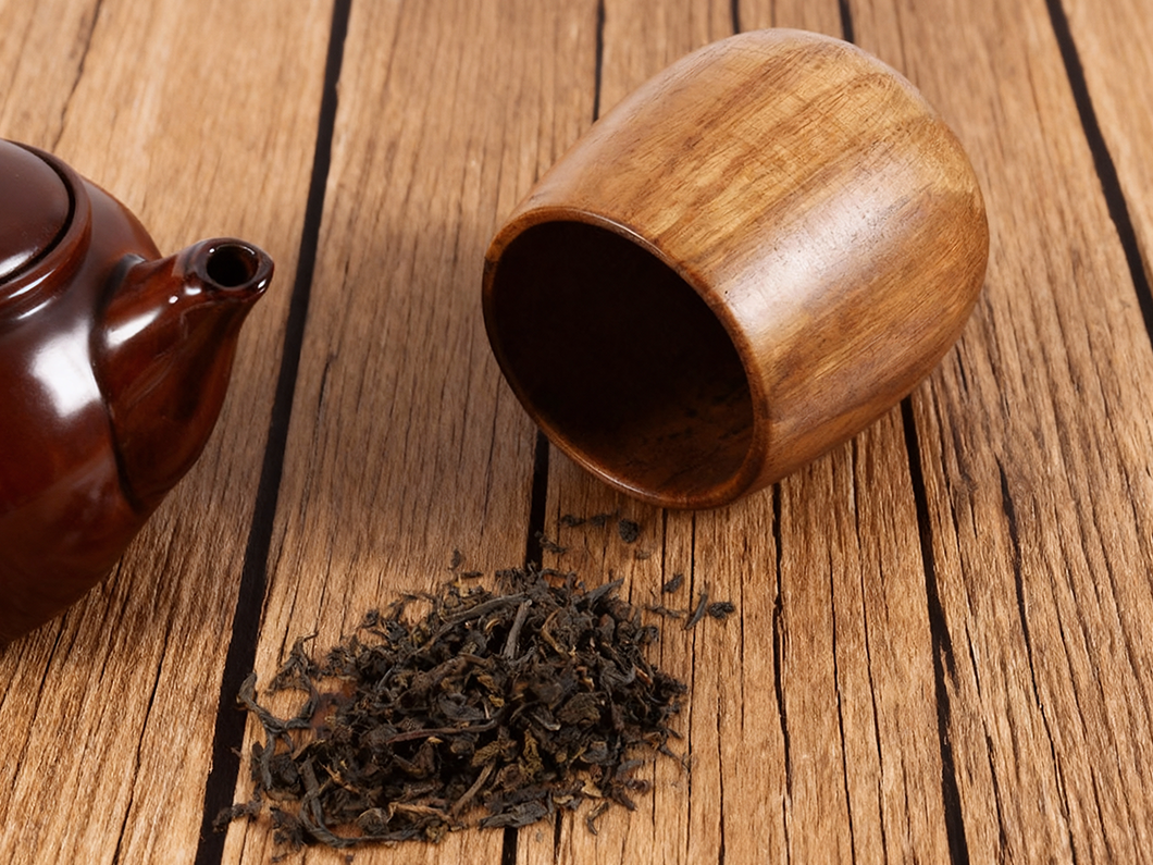 6oz Jujube Wood Tea Cup