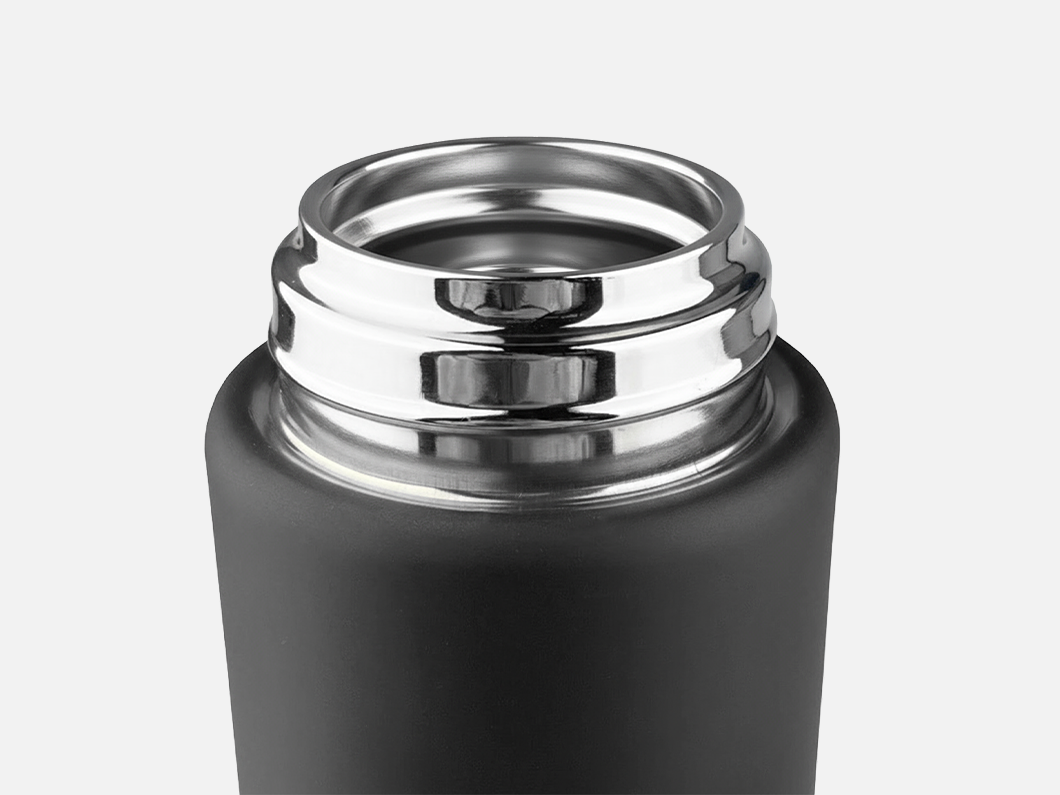25oz Stainless Steel Vacuum Insulated Bottle with Integrated Cup Lid - View 3