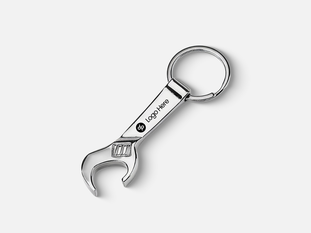 Spanner Bottle Opener Keychain