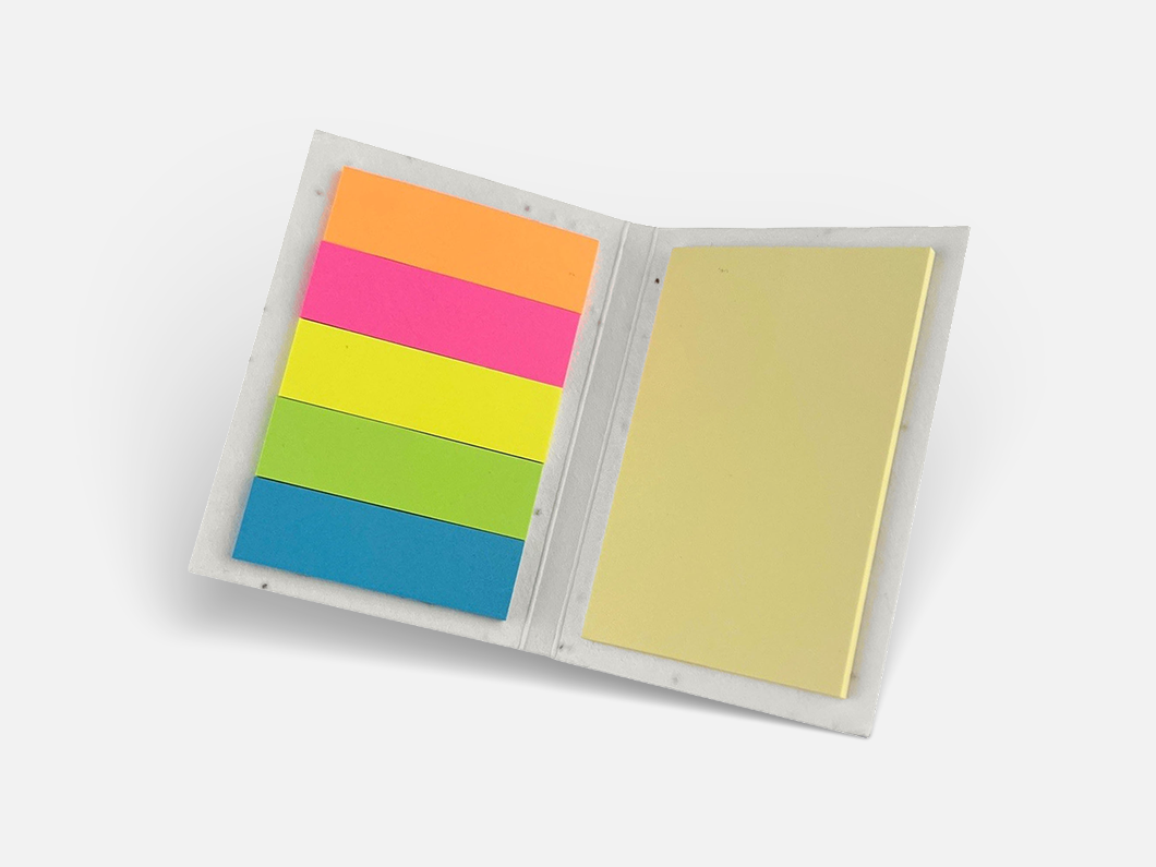 Seed Paper Sticky Notes Book - View 2