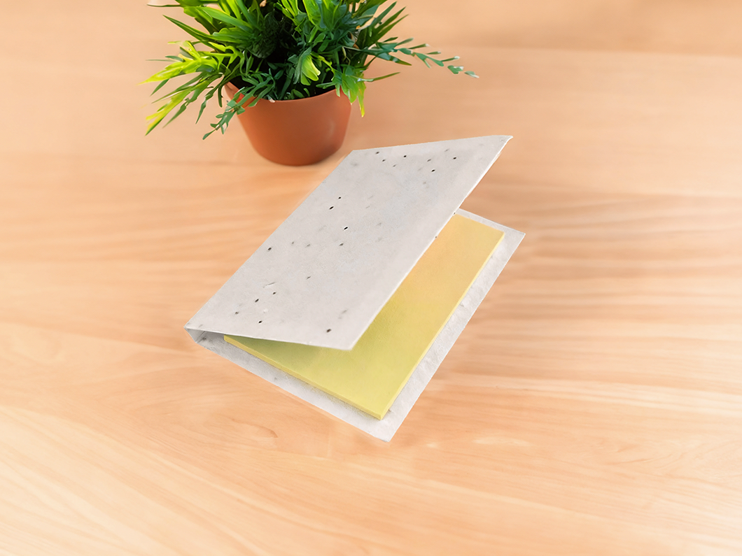 Seed Paper Sticky Notes Book - View 3