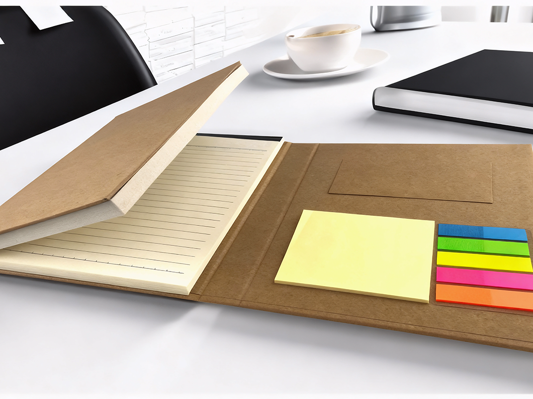 Kraft Notebook Organizer Set - View 3