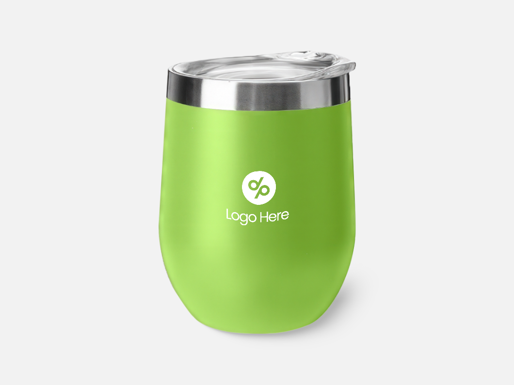 Egg-Shaped 12oz Insulated Mug - View 2