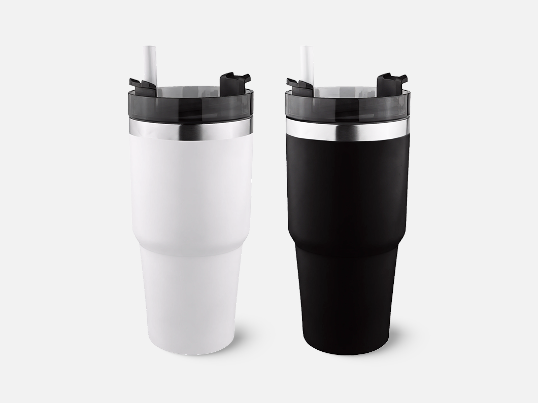 20oz Stainless Vacuum Straw Tumbler