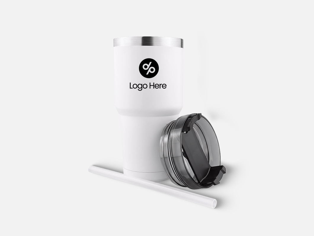 20oz Stainless Vacuum Straw Tumbler - View 2