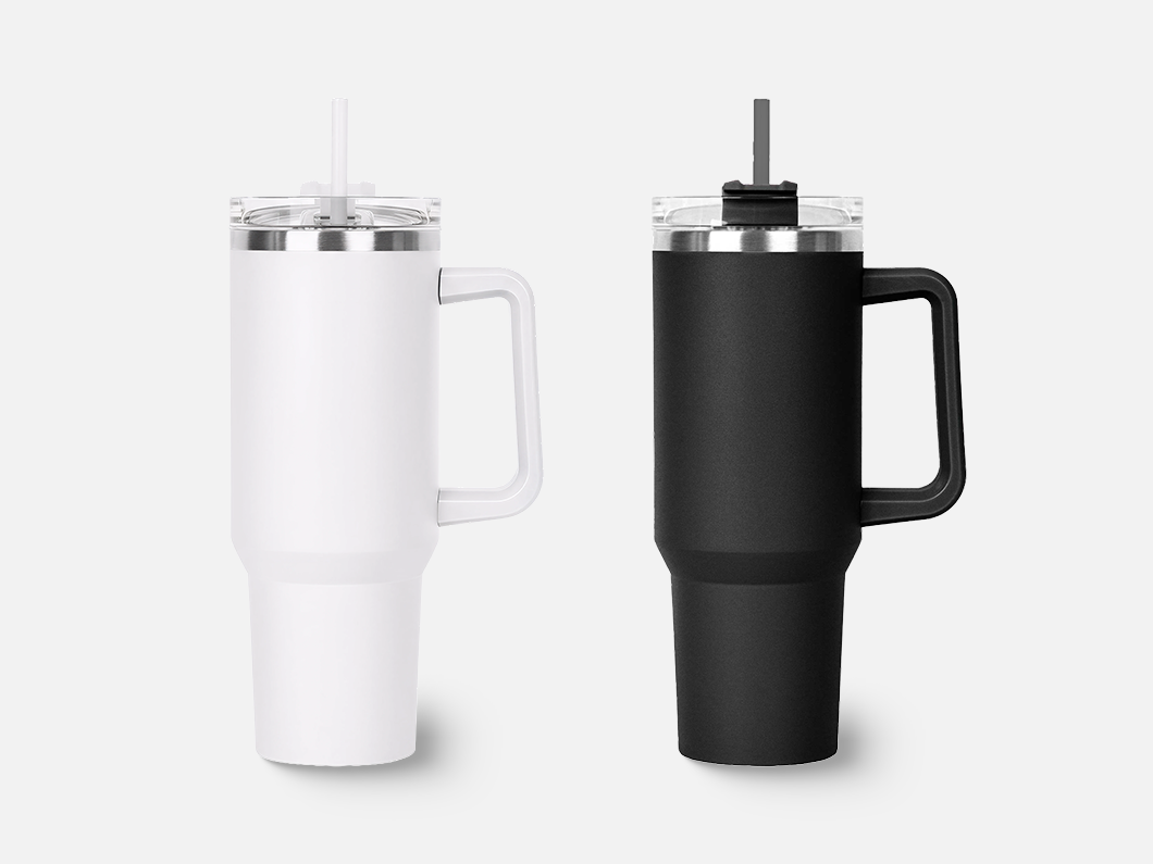 30oz Stainless Handle Vacuum Tumbler