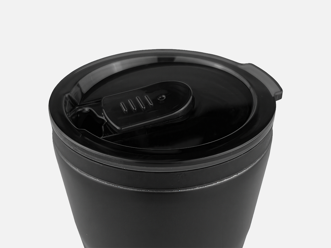 Spiral Textured 12oz Stainless Vacuum Tumbler - View 2
