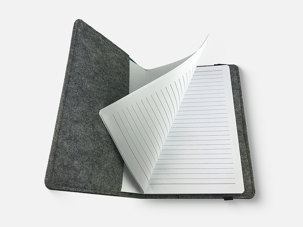 Felt Cover Notebook