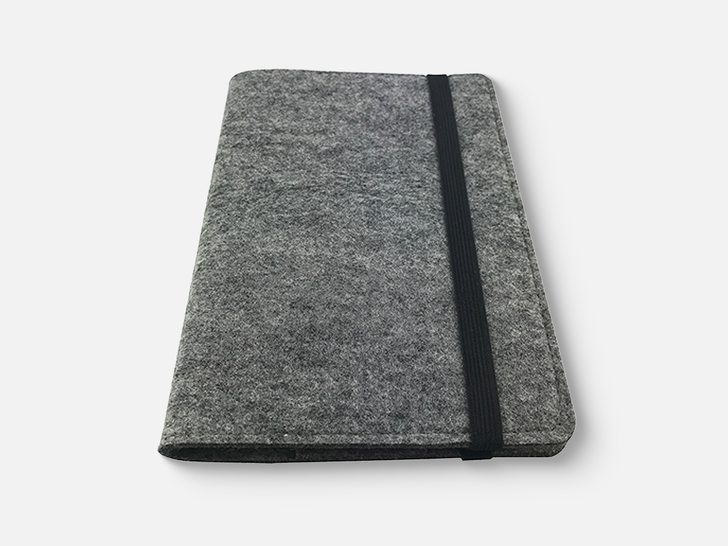 Felt Cover Notebook - View 2
