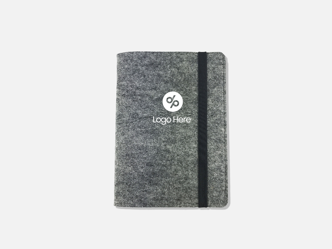Felt Cover Notebook - View 3