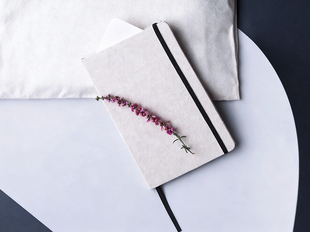 Textured Cover Notebook - View 1