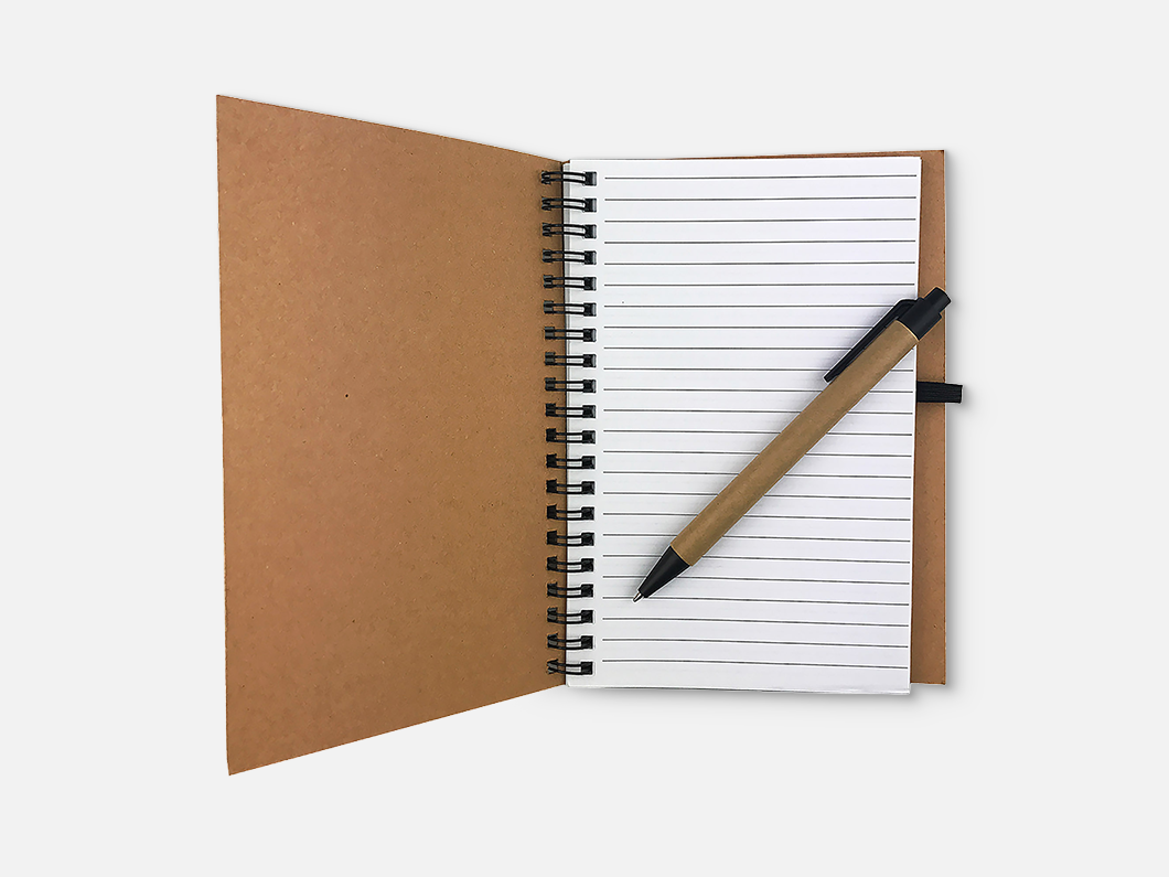 Cork Cover Spiral Notebook