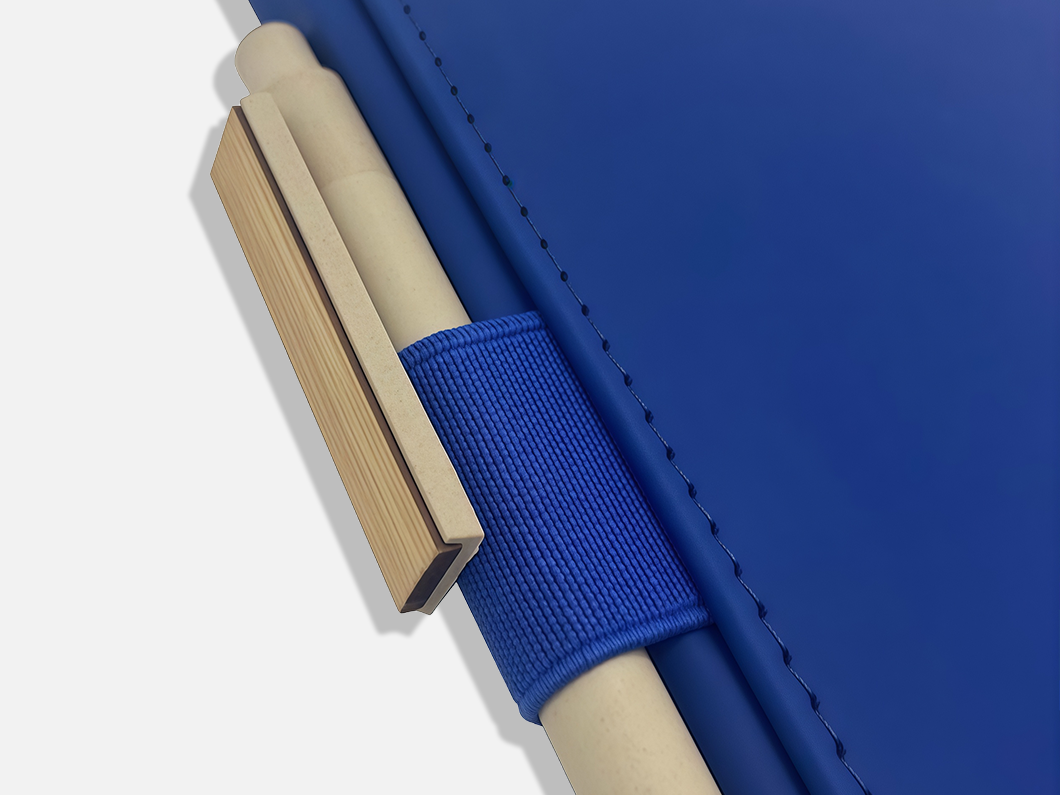 PU Notebook with Lined Pages - View 4