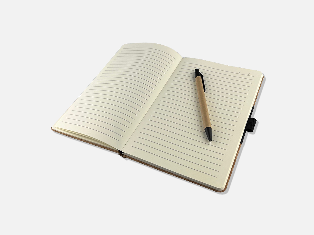 PU Cork Notebook - View 2