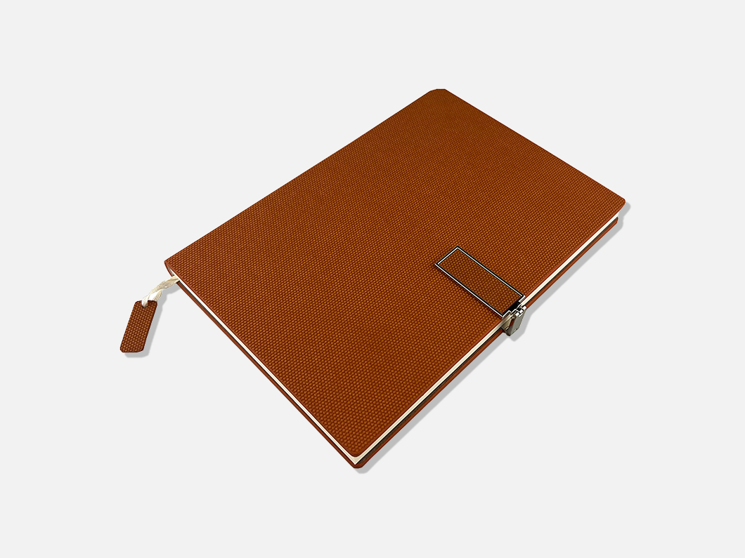 Linen-Textured PU Journal