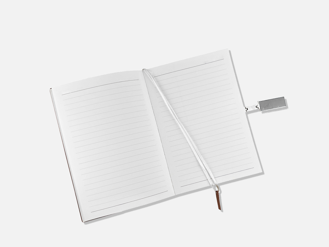 Linen-Textured PU Journal - View 4