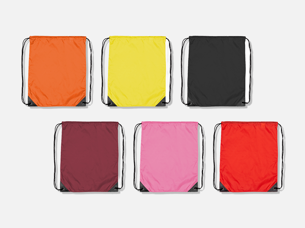 Rainbow Color Drawstring Bag - View 2