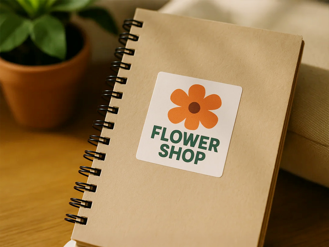 Square Sticker Singles - View 4