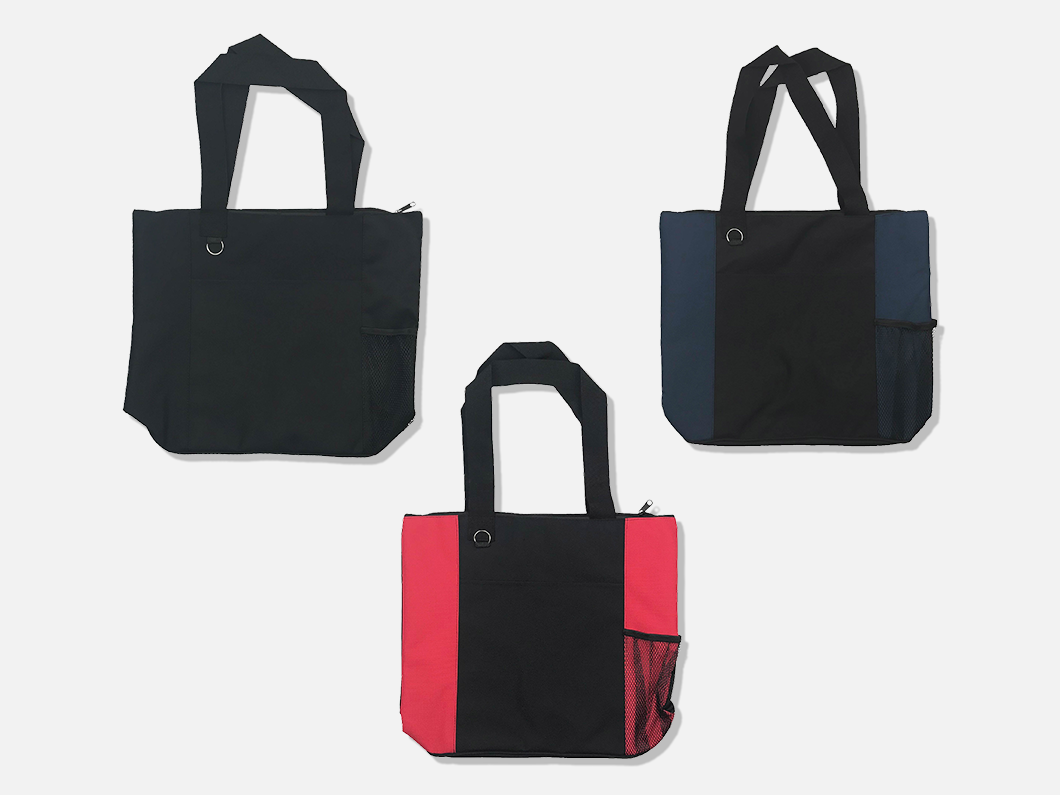 Polyester Tote Bag with Pockets - View 2
