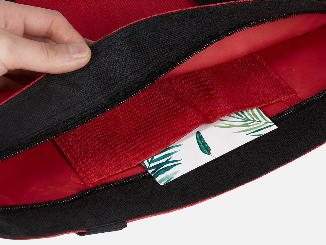 Zippered Oxford Tote Bag - View 3