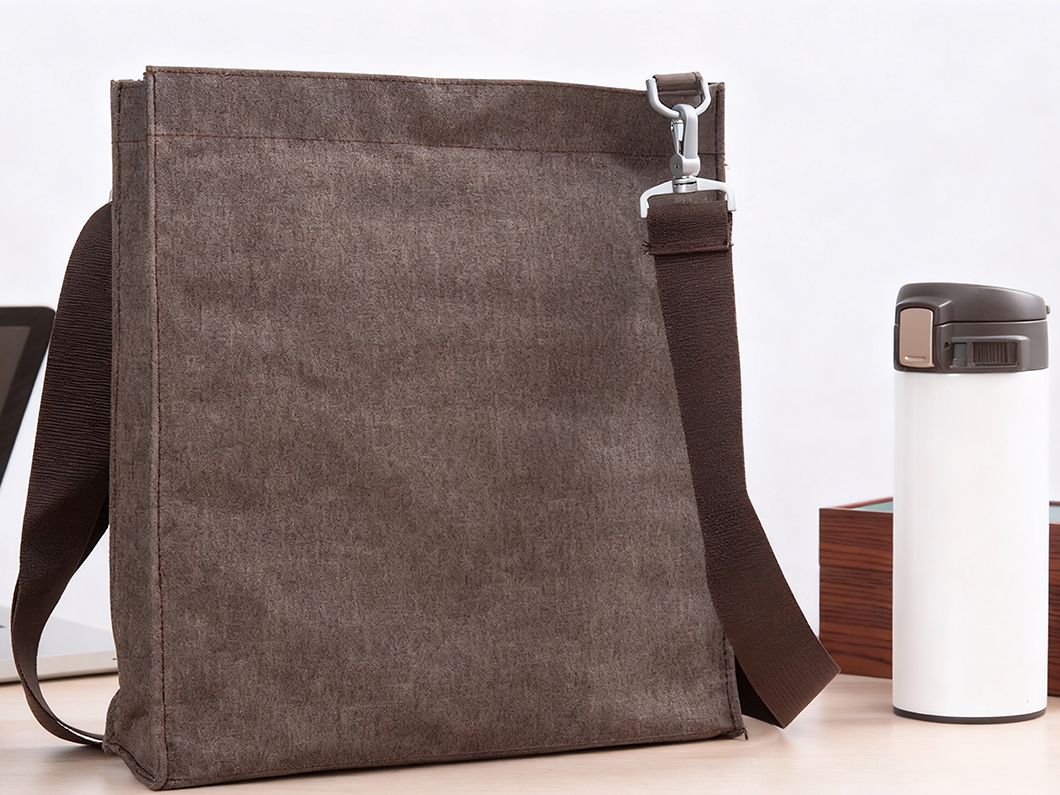 Nylon Messenger Bag - View 2