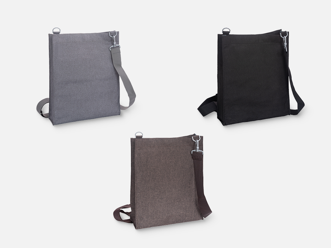 Nylon Messenger Bag - View 3