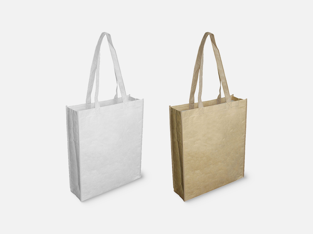 Large Gusset Paper Shopping Bags - View 1