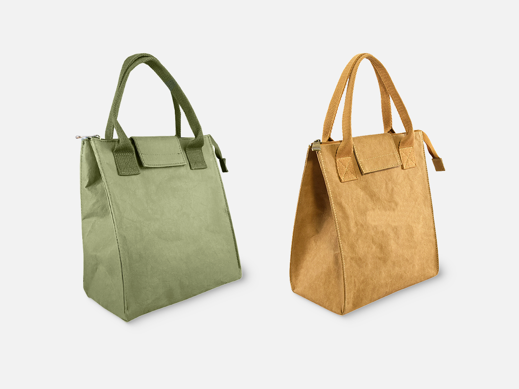 Kraft Paper Thermal Lunch Bag - View 1
