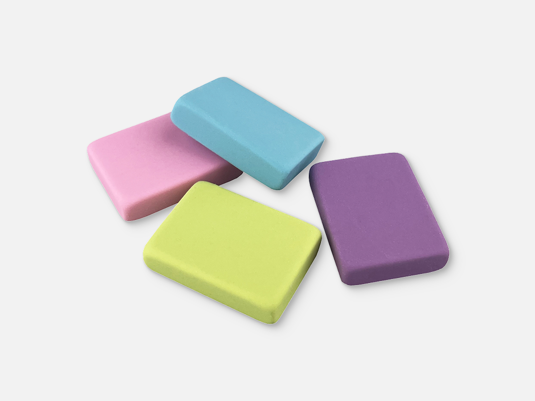 Small Square Eraser - View 2