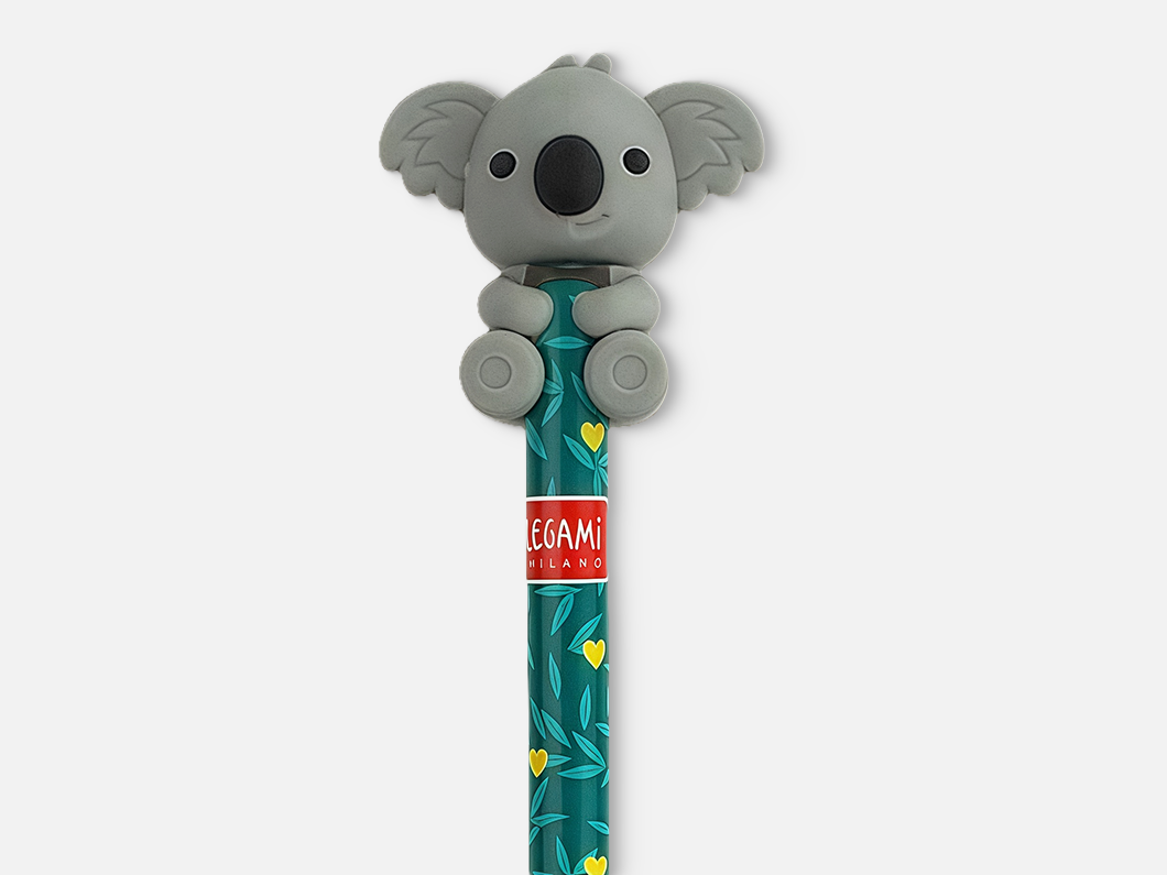 Koala Pencil Top Eraser - View 2