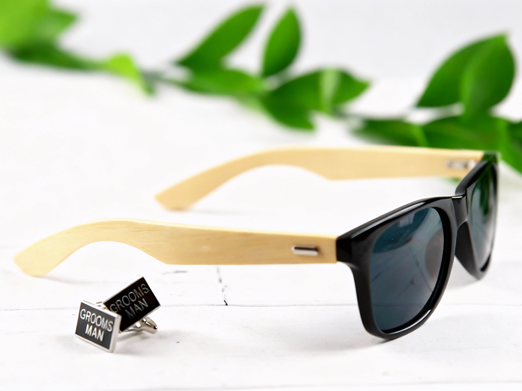 Bamboo Temple UV400 Sunglasses - View 1