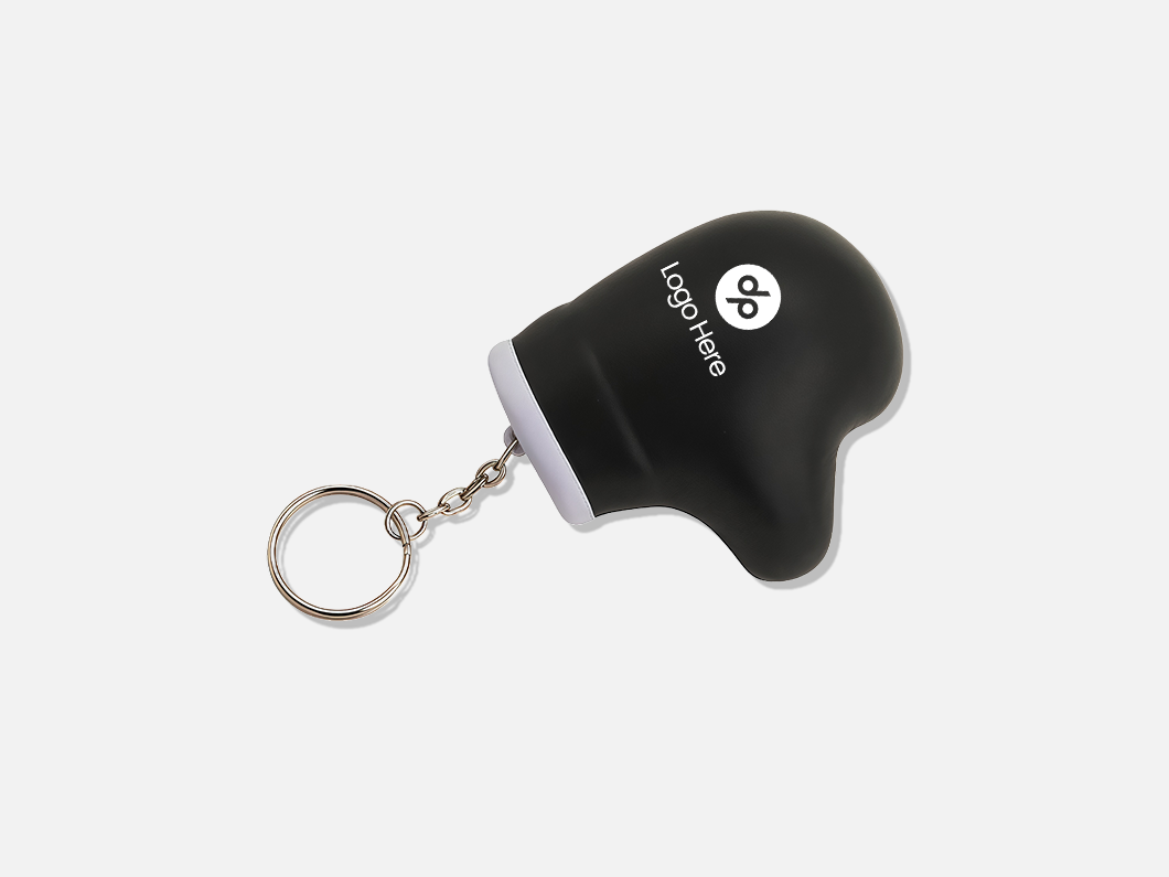 Glove Stress Reliever Keychain - View 1