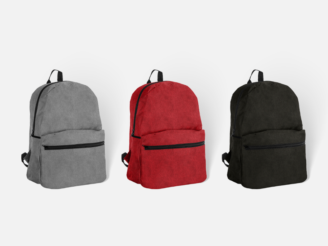 High-Density Polyester Backpack - View 2