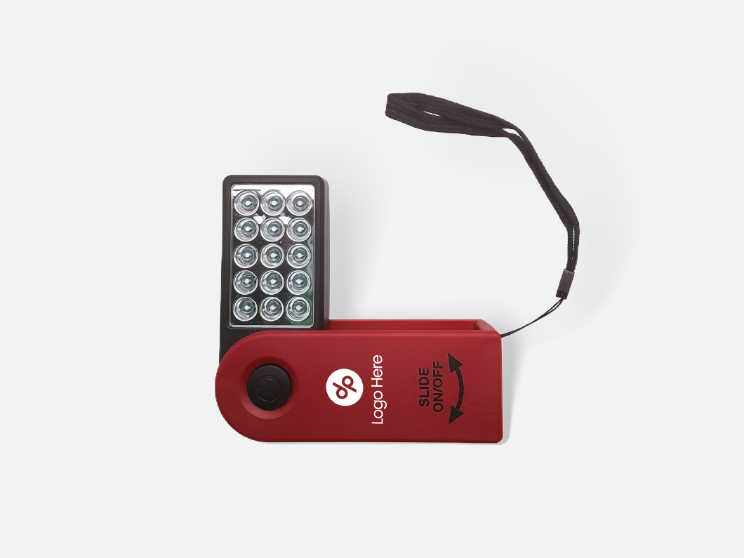 Magnetic LED Flashlight with 15 LEDs - View 4