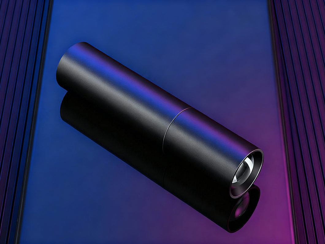 Aluminium Pocket LED Flashlight - View 2