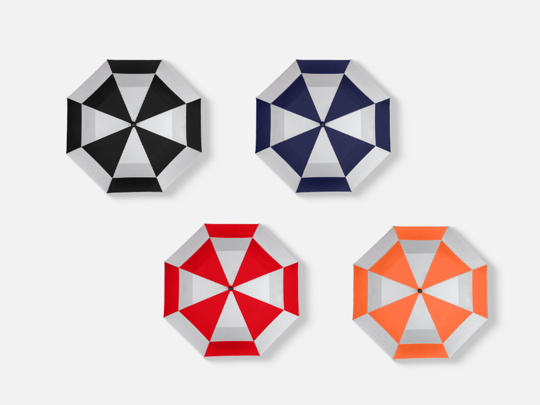Dual-Layer Anti-Flip Windproof Umbrella - View 1