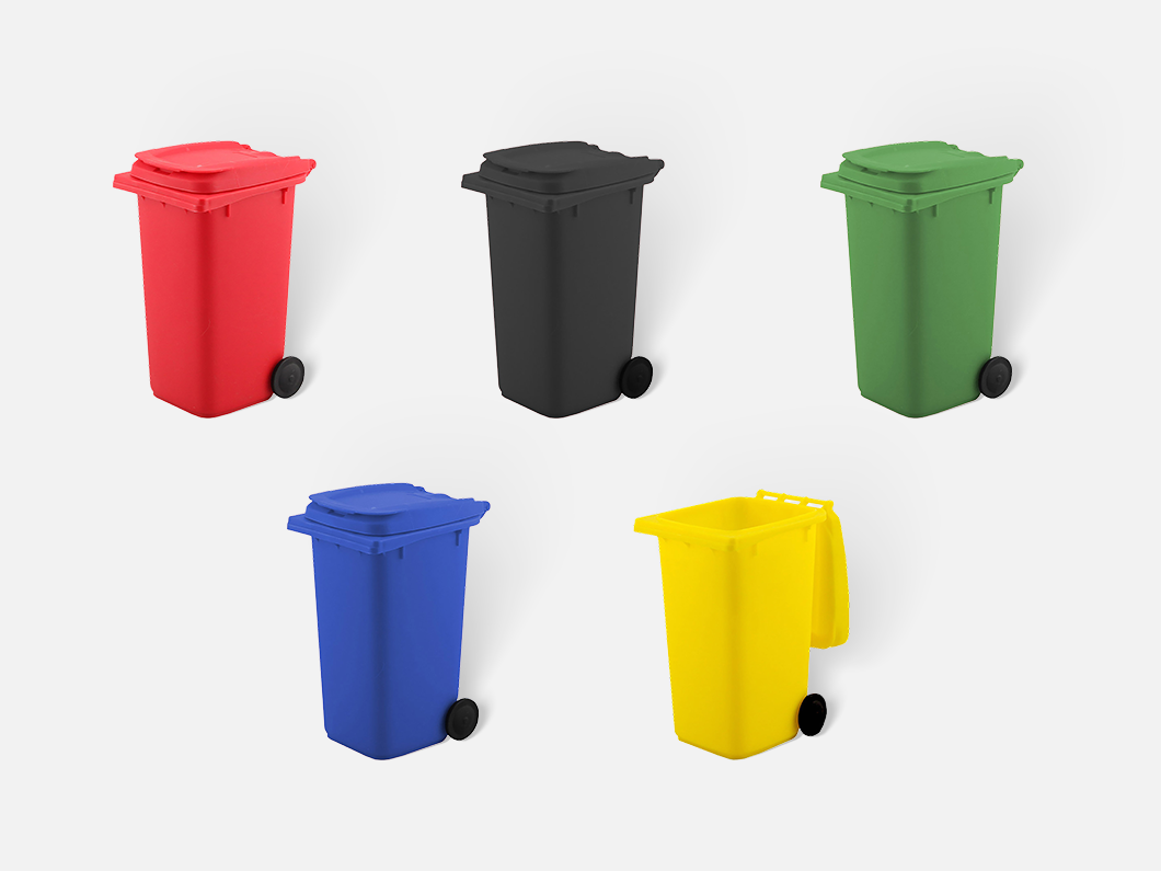Mini Trash Bin Pen Holder - View 2