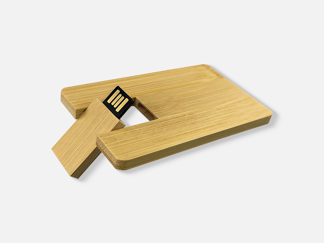 Bamboo Card USB Flash Drive - View 3